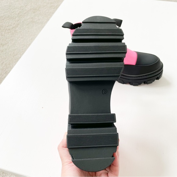 Mata “Neon Dreams” Pink Short Boots - Picture 5 of 8